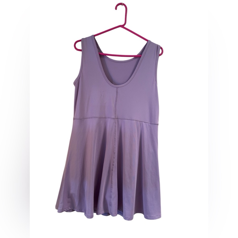 Sleeveless Lavender Golf Dress